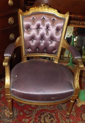 Antique Arm Chair-louis xv