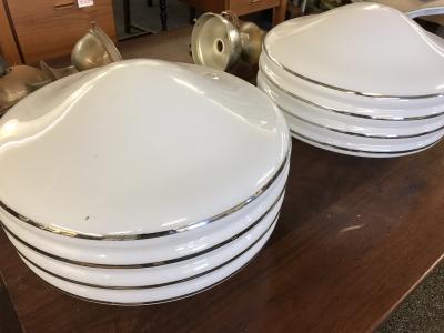 Deco Globes with Fixtures - Click for More Photos